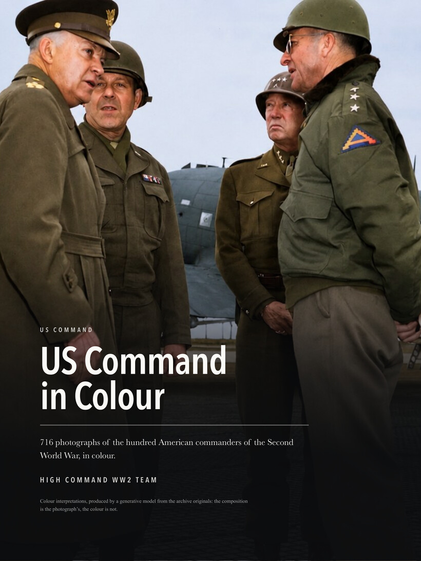 Cover of the separate US Command in Colour gallery